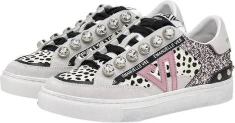 Emanuelle Vee Witte Sneakers voor Vrouwen Multicolor Dames