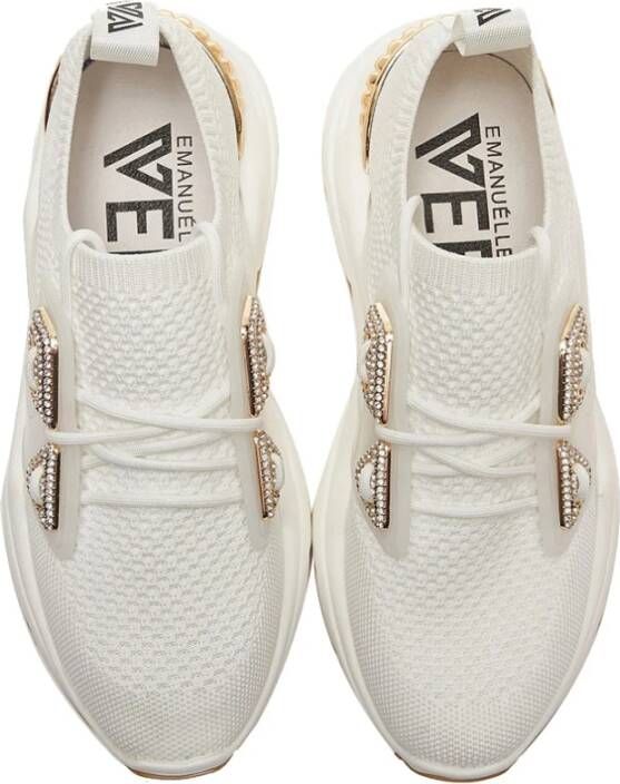 Emanuelle Vee Witte Sneakers voor Vrouwen White Dames