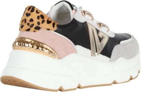 Emanuelle Vee Zwarte Sneakers Elegant Veelzijdig Stijl Multicolor Dames