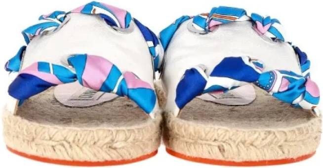 Emilio Pucci Pre-owned Canvas sandals Multicolor Dames