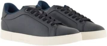 Emporio Armani Basis Sneakers Blue Heren