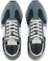 Emporio Armani Blauwe Sneakers Mesh Detail Logo Patch Blue Heren - Thumbnail 2