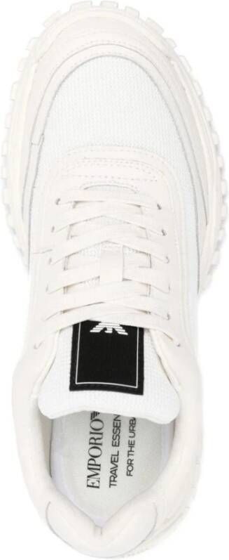 Emporio Armani Chunky Heren Sneakers White Heren