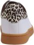 Emporio Armani EA7 Beige Leren Sneaker Herfst Winter Collectie Beige Dames - Thumbnail 9