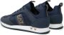 Emporio Armani EA7 Blauwe Sneakers met Ademende Stof Blue Heren - Thumbnail 8