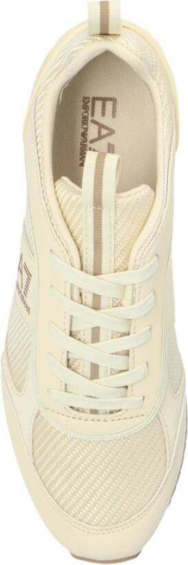 Emporio Armani EA7 Carbon Sneakers X8X185 Beige Heren