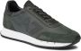 Emporio Armani EA7 Groene casual textielen sneakers oor heren Green Heren - Thumbnail 2