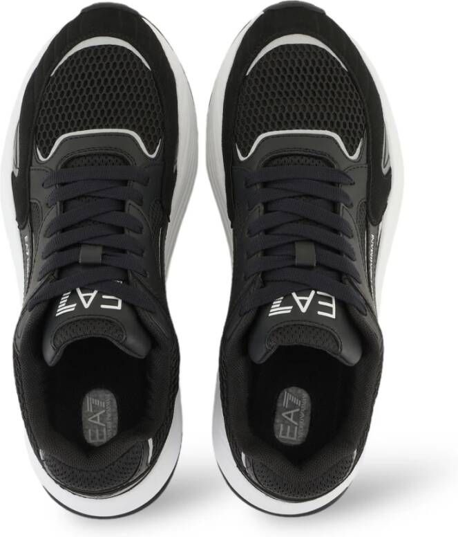 Emporio Armani EA7 Crusher Sonic Mix Sneakers Black Heren