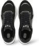 Emporio Armani Cusher Sonic Mix sneaker van suède met mesh details - Thumbnail 15