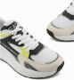 Emporio Armani EA7 Witte Sneakers Sonic Mix Hardloopschoenen Multicolor Heren - Thumbnail 9