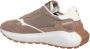 Emporio Armani EA7 Bruine Sneakers Moderne Sportieve Stijl Brown Heren - Thumbnail 4