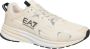 Emporio Armani EA7 Eenvoudige Vetersneakers Beige Heren - Thumbnail 3