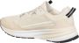 Emporio Armani EA7 Eenvoudige Vetersneakers Beige Heren - Thumbnail 4