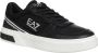 Emporio Armani EA7 Zwarte Voetbalgeïnspireerde Sneakers Black Heren - Thumbnail 7