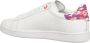 Emporio Armani EA7 Eenvoudige Vetersneakers White Dames - Thumbnail 4