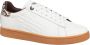 Emporio Armani EA7 Beige Leren Sneakers Heren Herfst Winter White Heren - Thumbnail 3