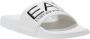 Emporio Armani EA7 Gedessineerde PVC Slippers voor Mannen White Heren - Thumbnail 5