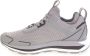 Emporio Armani EA7 Lichtgrijze Vetersneakers met Metalen Adelaars Gray Heren - Thumbnail 3