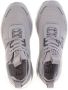 Emporio Armani EA7 Lichtgrijze Vetersneakers met Metalen Adelaars Gray Heren - Thumbnail 4