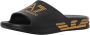 Emporio Ar i EA7 Slippers Comfort en Elegantie Black - Thumbnail 4