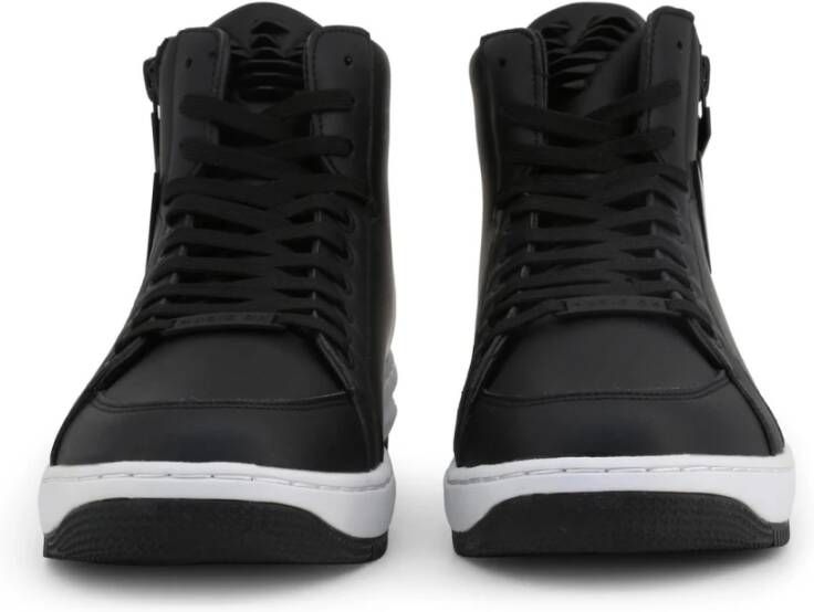 Emporio Armani EA7 Heren Sneakers van synthetisch leer Zwart Heren