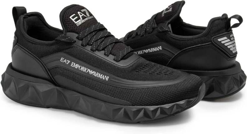 Emporio Armani EA7 Heren Sneakers X8X106-Xk262-N763 Zwart Black Heren