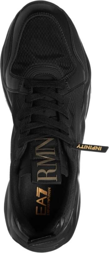 Emporio Armani EA7 Infinity Evolution Sneakers Zwart Heren