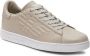 Emporio Armani EA7 Lage Leren Sneakers Ea7 Beige Heren - Thumbnail 7