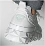 Emporio Ar i EA7 Witte Gebreide Sneakers White - Thumbnail 9