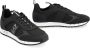 Emporio Armani EA7 Lage sneakers met contrasterende kleur zool Black Heren - Thumbnail 2