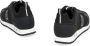 Emporio Armani EA7 Lage sneakers met contrasterende kleur zool Black Heren - Thumbnail 3