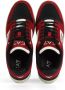 Emporio Armani EA7 Leren Sneakers met Logo Print Red Heren - Thumbnail 5