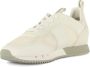 Emporio Armani EA7 Logo Print Sneakers van Eco Leer en Stof White Heren - Thumbnail 2