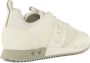 Emporio Armani EA7 Logo Print Sneakers van Eco Leer en Stof White Heren - Thumbnail 3