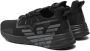 Emporio Armani EA7 Zwarte sportieve sneakers met rubberen zool Black Heren - Thumbnail 12