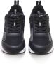 Emporio Armani EA7 Logo Sneakers met Contrastdetails Black Heren - Thumbnail 5