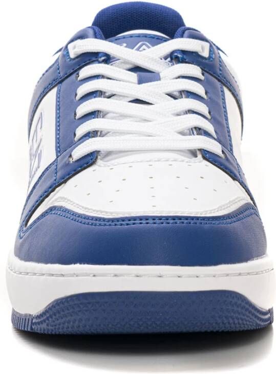 Emporio Armani EA7 Logo Sneakers met Contrastdetails Blue Heren