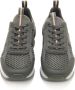 Emporio Armani EA7 Logo Sneakers met Verwijderbare Binnenzool Green Heren - Thumbnail 4