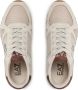 Emporio Armani EA7 Mesh en PU Leren Sneakers Beige Heren - Thumbnail 3