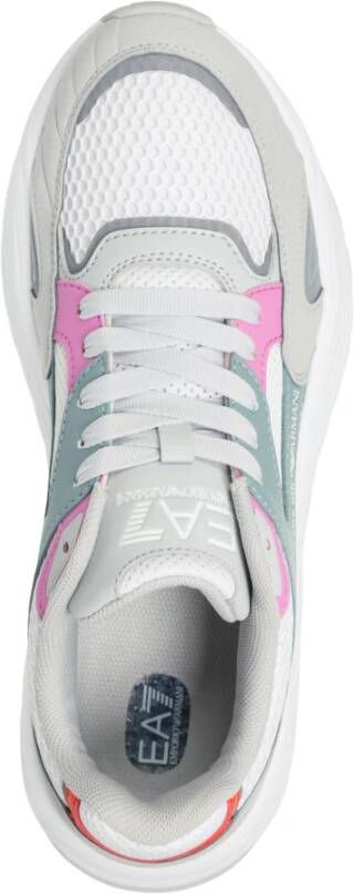 Emporio Armani EA7 Multicolor Vetersluiting Sneakers Multicolor Dames