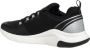 Emporio Armani EA7 Zwarte Sneakers Ronde Neus Rubberen Zool Black Heren - Thumbnail 5