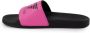 Emporio Armani EA7 Roze Bedrukte Pantoffels 2cm Hak Pink Dames - Thumbnail 5