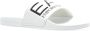 Emporio Armani EA7 Gedessineerde PVC Slippers voor Mannen White Heren - Thumbnail 10