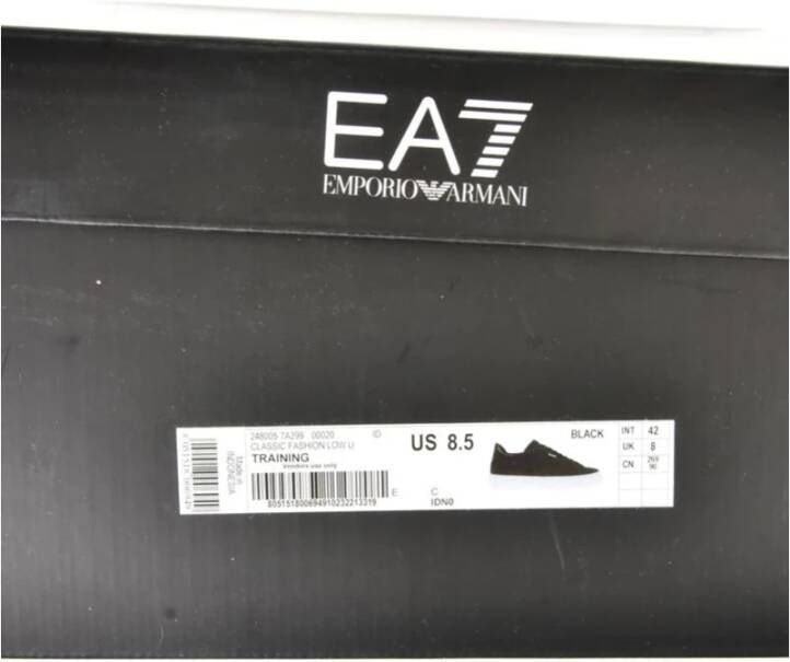 Emporio Armani EA7 Shoes Black Heren