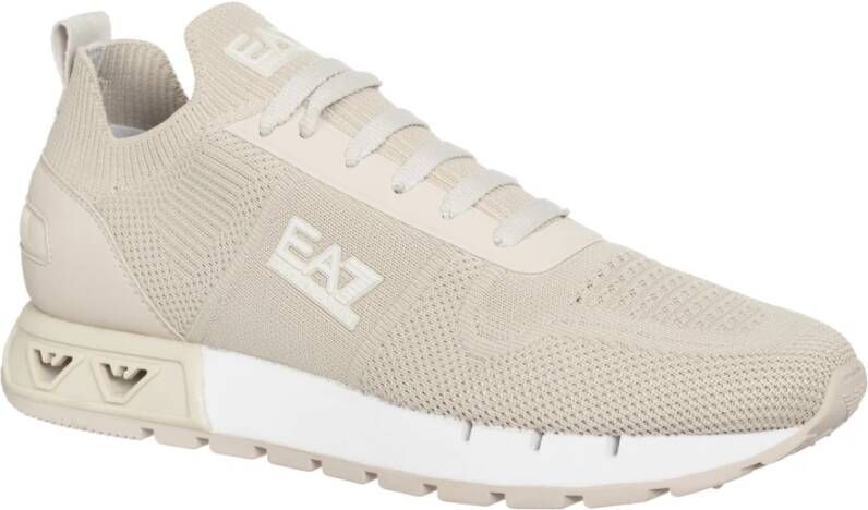 Emporio Armani EA7 Sneakers Beige Heren