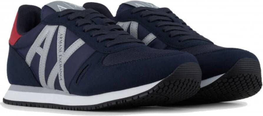 Emporio Armani EA7 Sneakers Blauw Heren