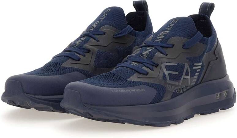 Emporio Armani EA7 Sneakers Blauw Heren