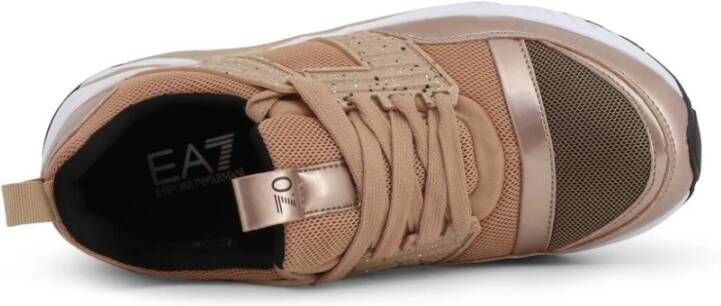 Emporio Armani EA7 Sneakers Bruin Dames