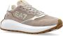 Emporio Armani EA7 Sneakers met logo Beige Dames - Thumbnail 4