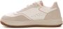 Emporio Armani EA7 Sneakers met veters en contrastdetails Beige Dames - Thumbnail 2